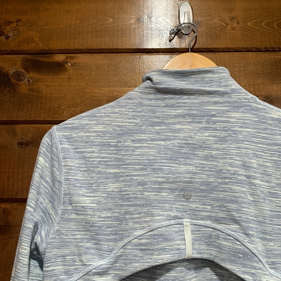 Lululemon Wee Are From Space Sheer Blue Chambray Define Jacket - Picture 5 of 7